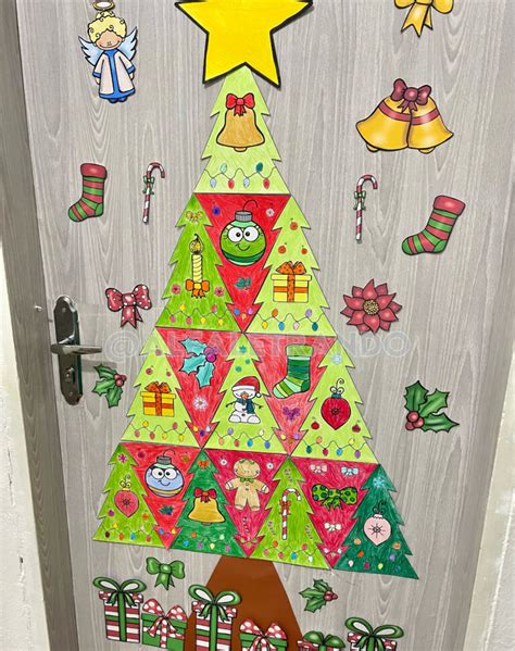 Painel Rvore De Natal Mosaico Lojinha Alfaletrando Andressa