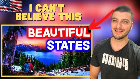 British Guy Reacts To Top 10 Most Beautiful States In America Youtube