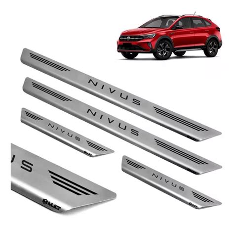 Soleira Prote O Porta Inox Volkswagen Nivus Highline Texas X