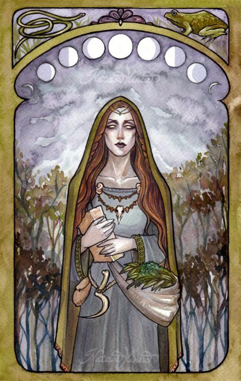 Eir Mercy Is A Norse Goddess Of Healing She Knew The Secret Powers Of Herbs With Which She