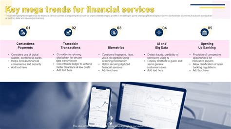 Key Mega Trends For Financial Services Ppt Slide