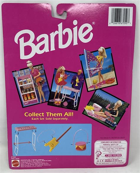 Mattel Barbie 1992 Vintage Barbie Musical Instruments Sealed 7562 EBay