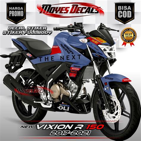 Jual Decal Vixion R The Next Full Body Stiker Vixion R Full Body