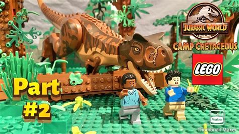 The Lego Camp Cretaceous Stop Motion Series “unwanted Guests” Season 1 Episode 2 Youtube