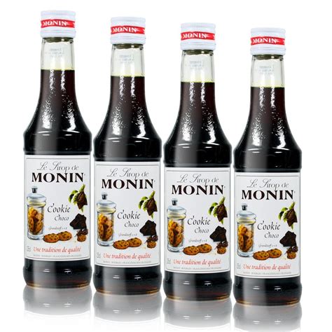 4x Monin Cookie Choco Sirup 250 Ml Flasche Kaufland De