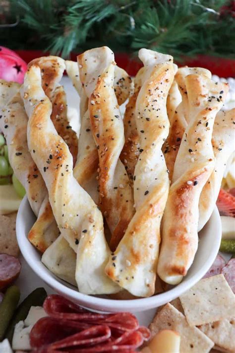 Easy Pizza Dough Breadsticks Recipe Homemade Heather