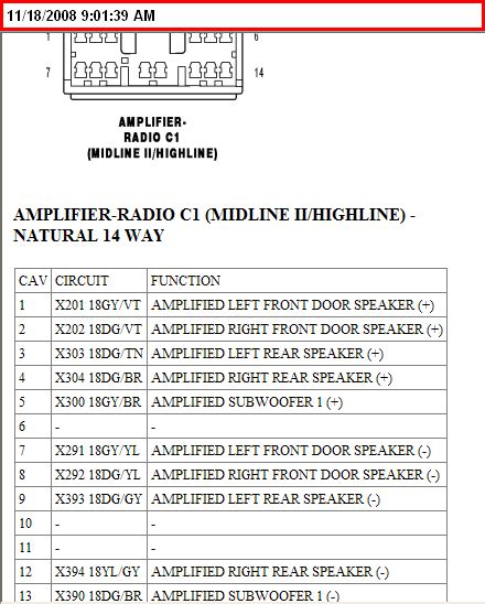 2006 Chrysler 300c Stereo Wiring Diagram Wiring Diagram