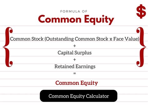 What Is Common Equity Its Important And How To Calculate It