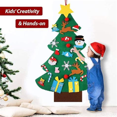 Felttree Diy Christmas Tree For Kids Kids