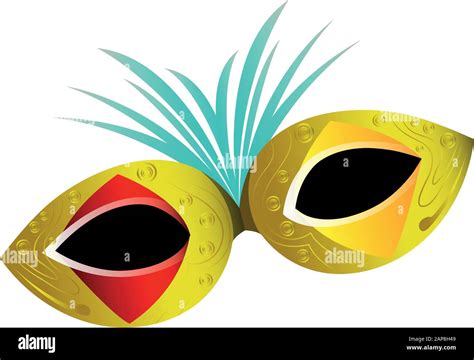 Mardi Gras Theater Mask Icon Stock Vector Image And Art Alamy