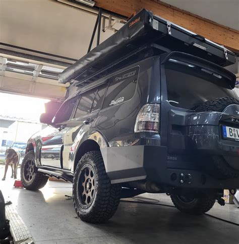 Mitsubishi Pajero V Offroad Dachgep Cktr Ger Dachzelt Dachtr Ger Dach