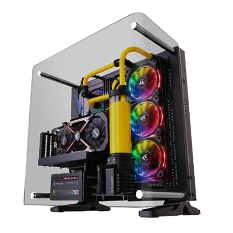 Case เคส Thermaltake Core P3 Tempered Glass Curved Edition