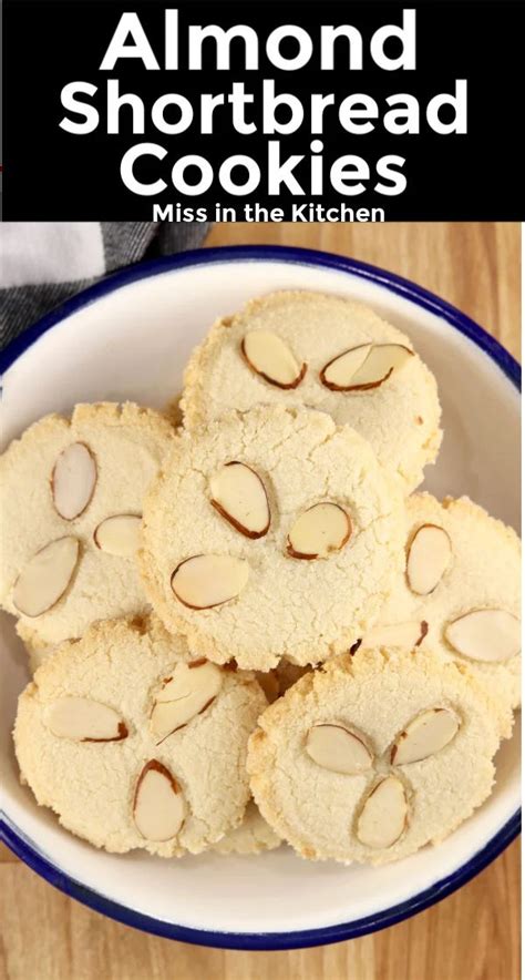 Almond Shortbread Cookies {gluten Free} Miss In The Kitchen