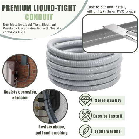 Snapklik Feotech Liquid Tight Conduit And Connector Kit