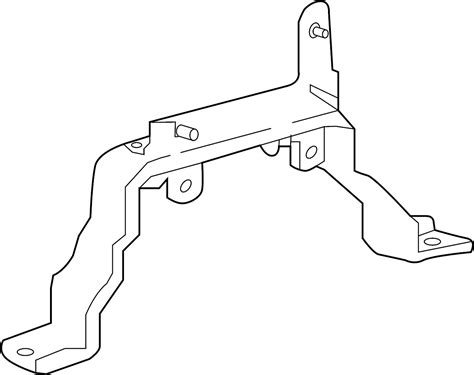 Nissan Rogue Cruise Control Distance Sensor Bracket Fw A