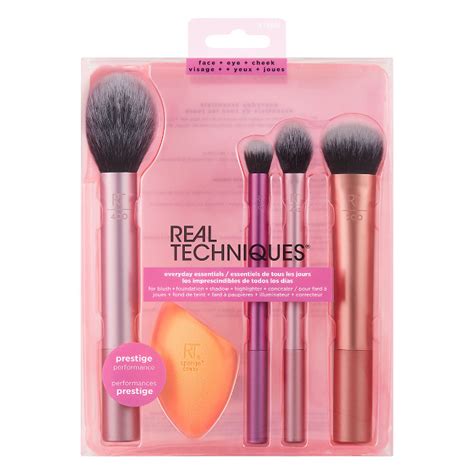 Buy Real Techniques Everyday Essentials Brush And Sponge Set Online At