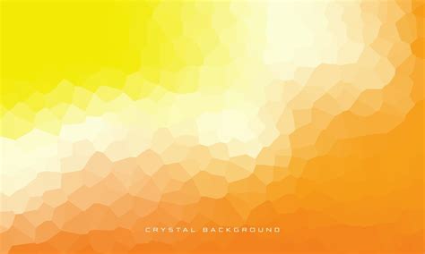 Gradient Crystal Background With Yellow Domination Eps10 Vector Design