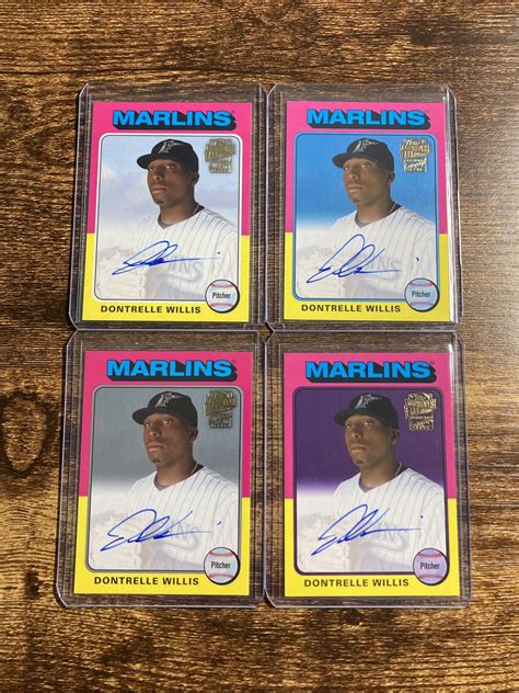 Anthony On Twitter Dontrelle Willis Topps Archives Auto Lot