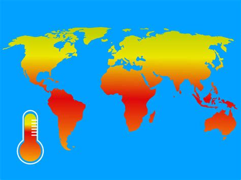 6,400+ Global Temperature Map Stock Illustrations, Royalty-Free Vector ...