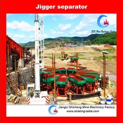 Heavy Media Gravity Separator Mining Concentrator Gold Ore Jig Machine