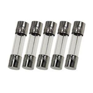 5x BUSSMANN GMA 15A Fast Blow Quick Acting GLASS Fuses 5x20mm 15