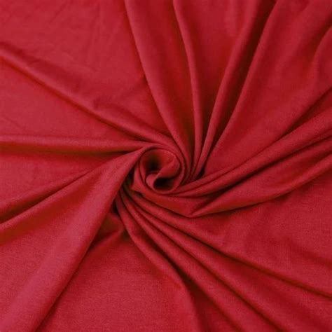 Maroon Plain Viscose Lycra Fabric Use For Clothing At Rs 560 Kg In