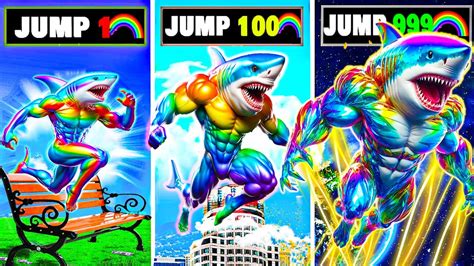 Every Rainbow Shark Jump Multiplies In Gta V Upgrading Every Shark