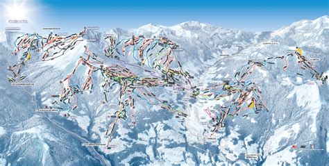 Ski Map - Evasion Mont Blanc