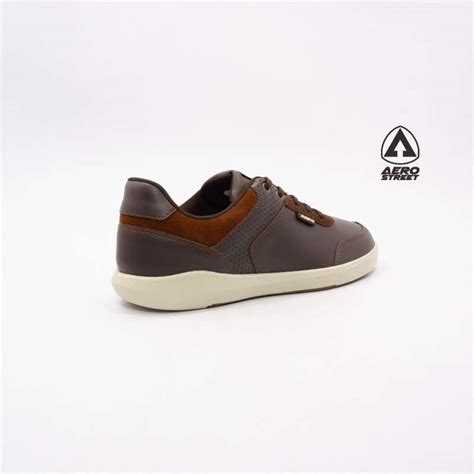 Jual Aerostreet 40 43 Arthur Coklat Tua Sepatu Sneakers Casual Sport