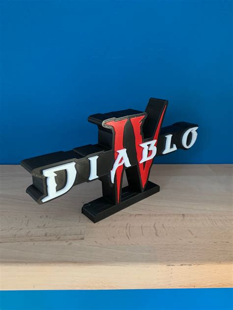 Diablo 4 Logo - Etsy