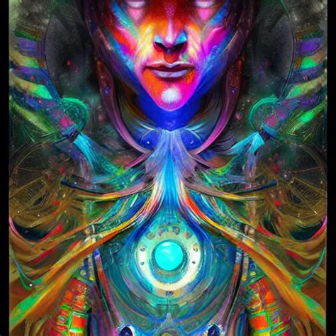 Dmt Trip Interdimensional Beings Breaking Through The Stable Diffusion