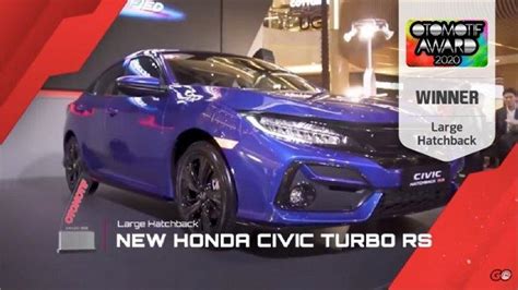 Honda Brio Dan Civic Hatchback Rs Raih Penghargaan Otomotif Award