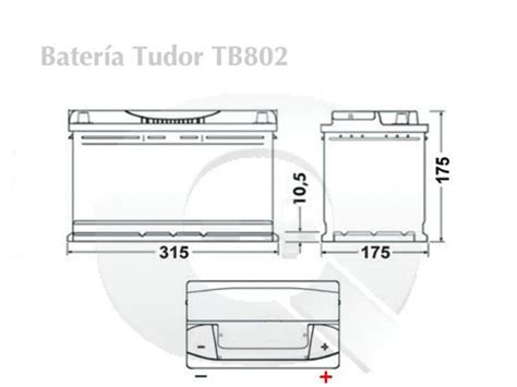 Tudor Technica TB802 Venta online de baterías