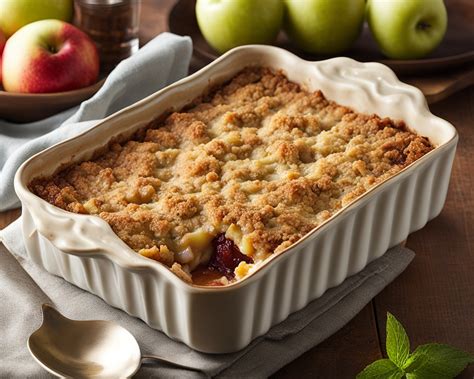 Apfel Crumble Das Einfache Rezept F R S En Genuss