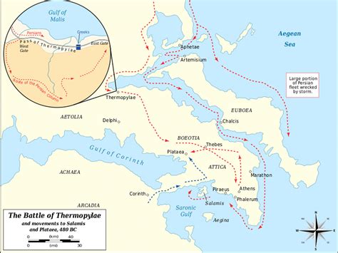 Battle Of Thermopylae Location