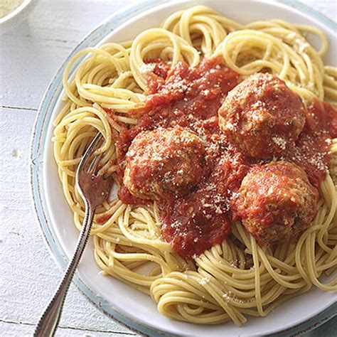 Spaghetti And Turkey Meatballs Jennie O® Recipes