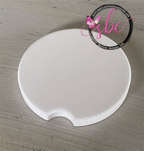 Ceramic Car Coaster For Sublimation Sublimation Blanks Canada Emotion Designs Ltd