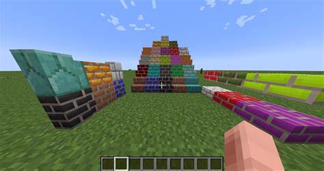 Colored Bricks Mod Minecraft Mod