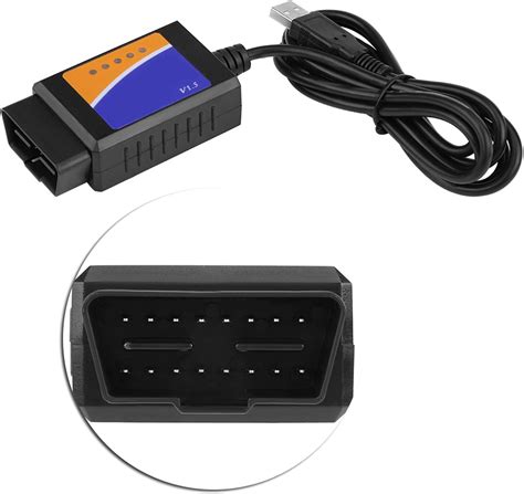 Qiilu Obd Diagnostic Usb Cable Car Usb Connector V Obd Diagnostic