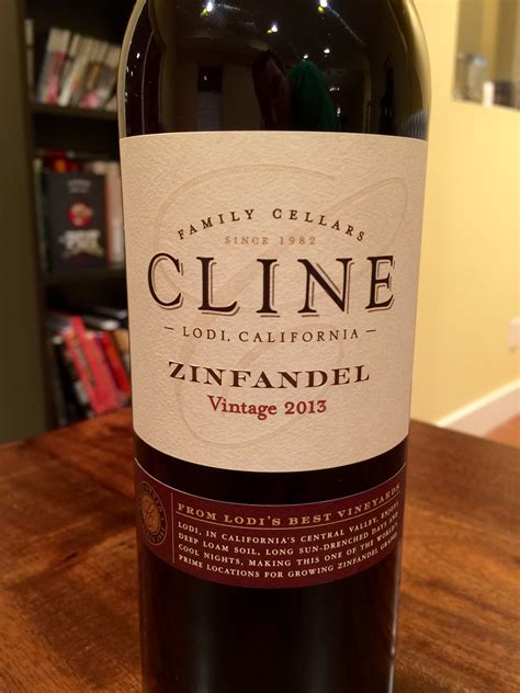 Cline Zinfandel 2013 - FIrst Pour Wine