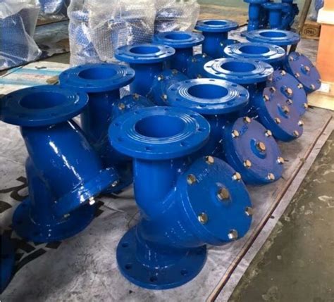 Pn Dn Ductile Iron Y Strainer Flanged Pricesr Water Pipeline