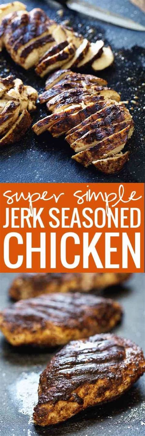 Super Simple Jerk Chicken Recipe Pinch Of Yum