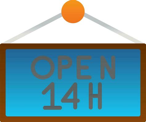 Opening Hours Vector Icon Design 25059188 Vector Art At Vecteezy