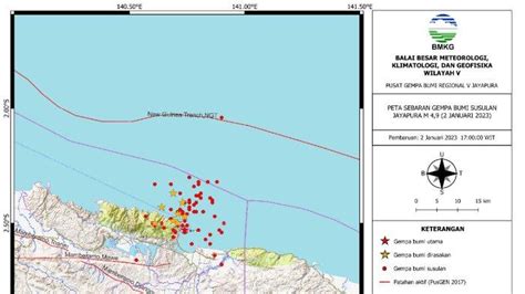 Dipicu Sesar Aktif Yang Lintasi Kota Jayapura Gempa Bumi Akan Terjadi