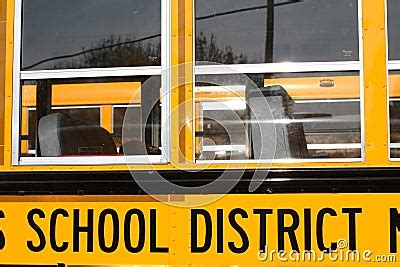 School Bus Windows Stock Image - Image: 3543831