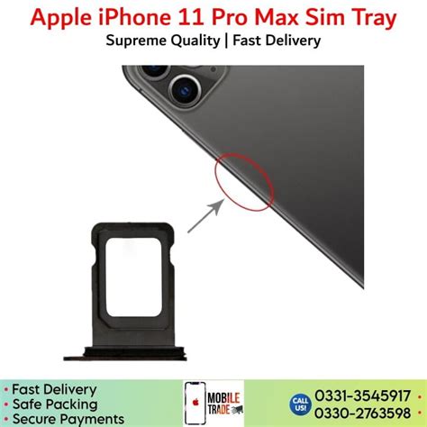 iPhone 11 Pro Max Sim Tray Price In Pakistan | MobileTrade.Pk