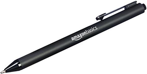 Amazon Basics Retractable Ballpoint Pen Black 12 Pack Amazon