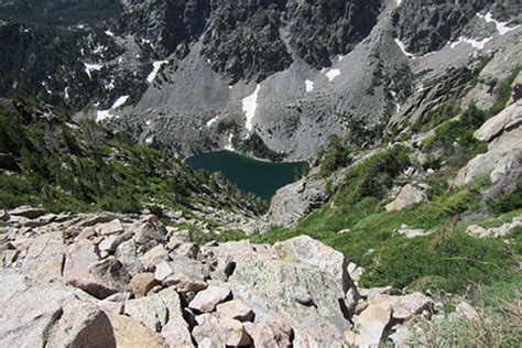 Hallett Peak West Slopes Flattop Mtn Rocky Mountain National Park