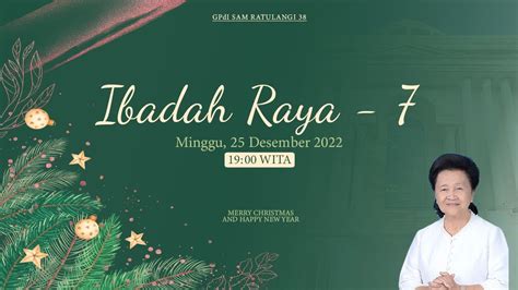 Ibadah Ke Perayaan Natal Desember Youtube