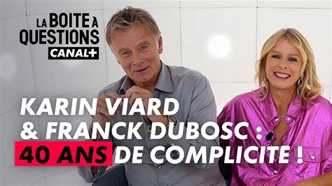 Karin Viard Franck Dubosc Et Le T L Travail Youtube